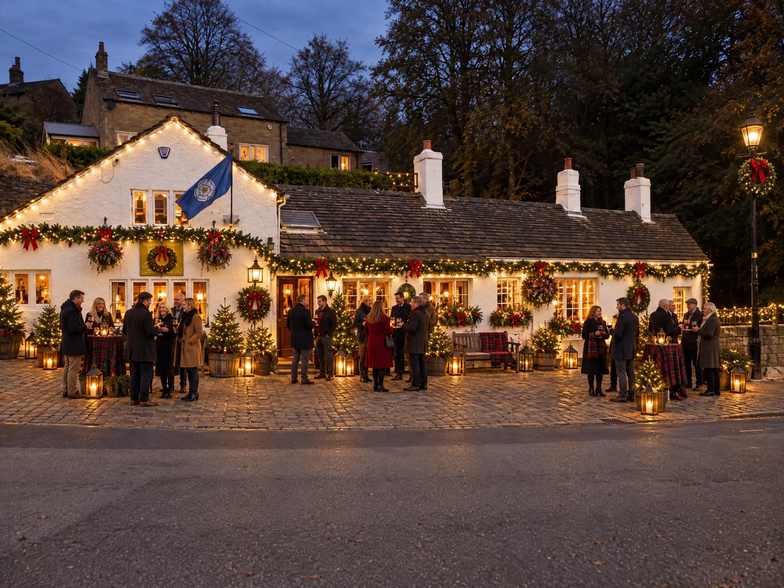 Christmas at The Old Bridge Inn, Ripponden