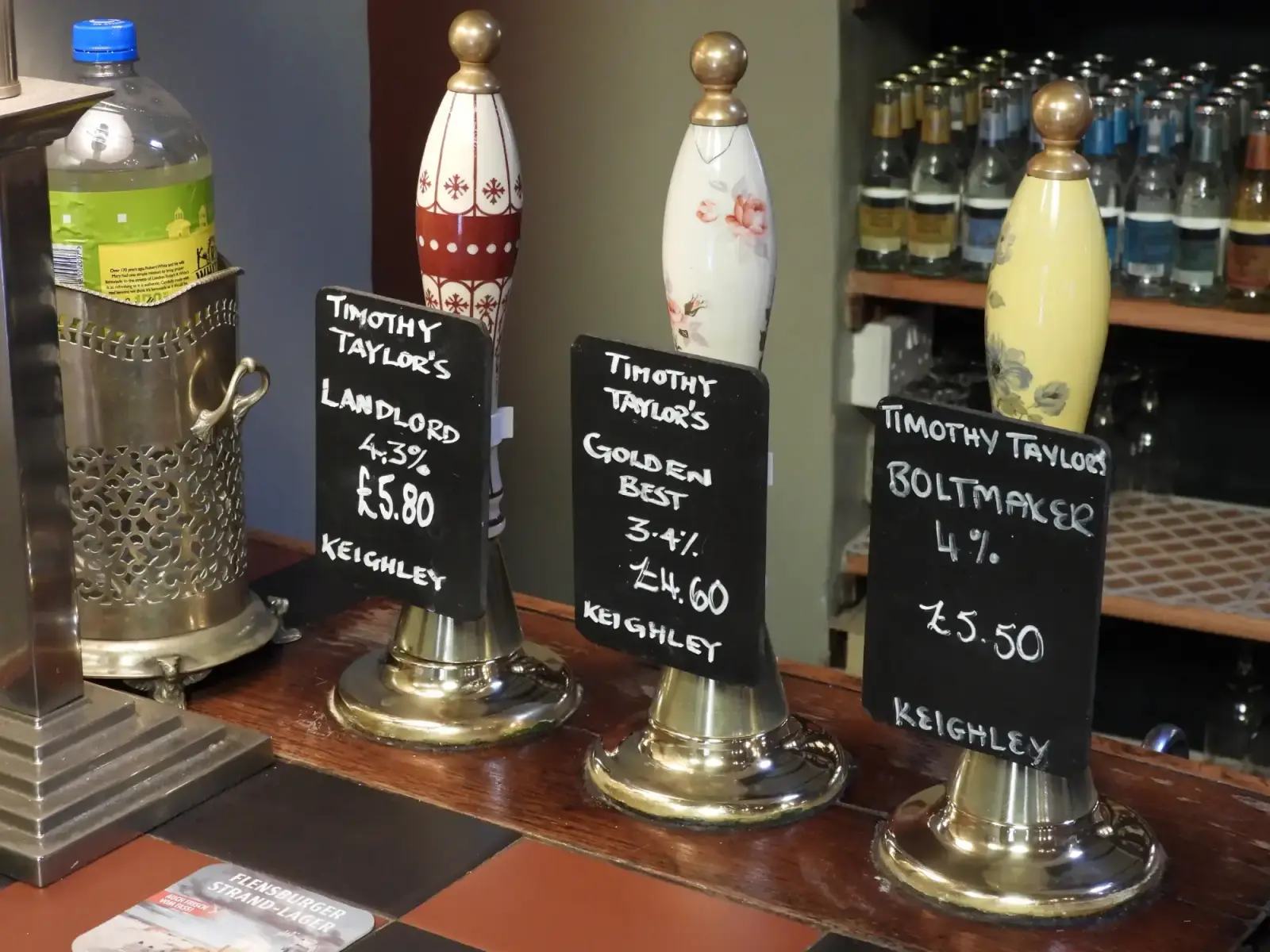 A hand-pulled ale and a traditional pub lunch